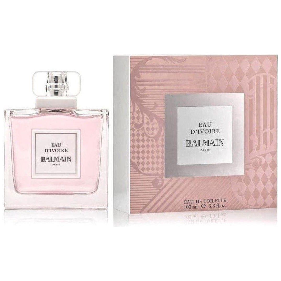 EAU D'IVOIRE Balmain women perfume spray edt 3.3 oz 3.4 NEW IN BOX