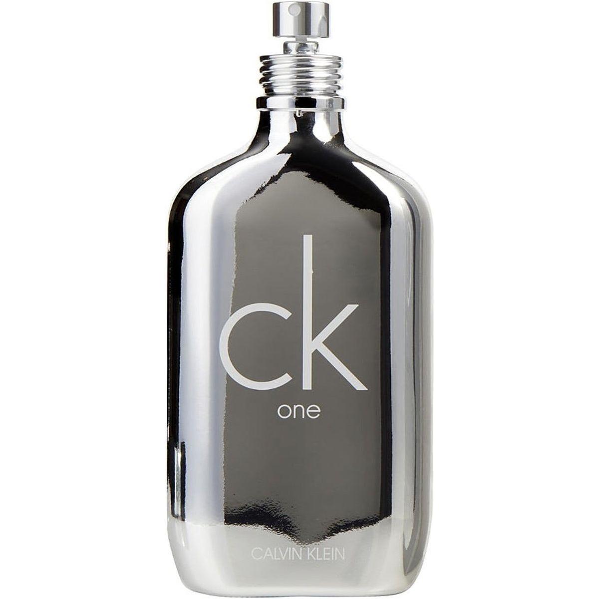 CK One Platinum Edition by Calvin Klein for unisex EDT 3.3 / 3.4 oz New Tester