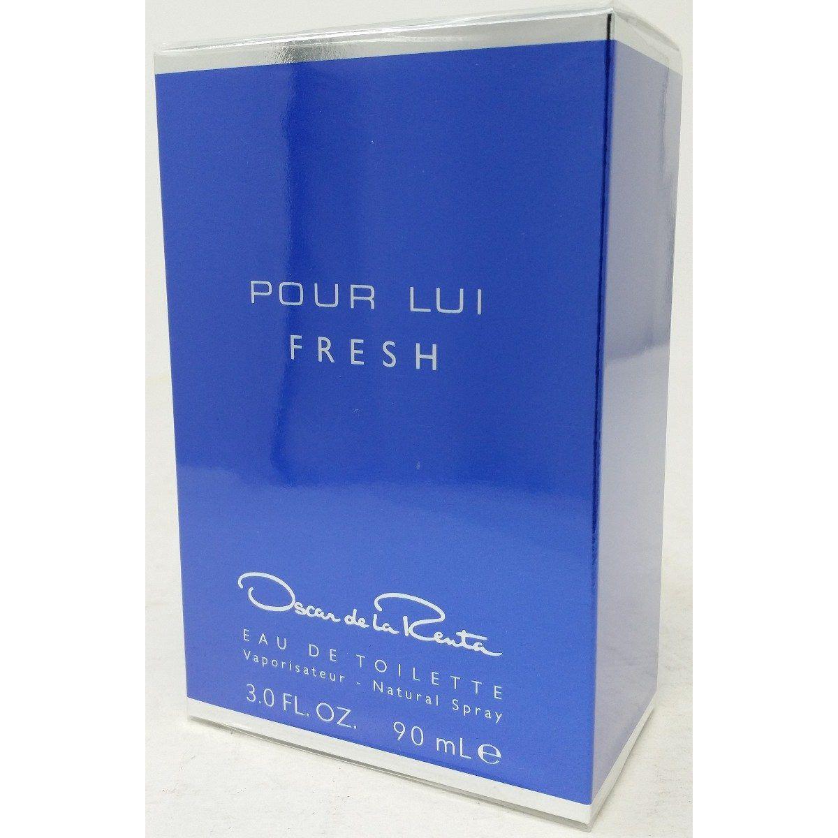 POUR LUI FRESH by Oscar de la Renta cologne for men 3.0 oz EDT New in Box