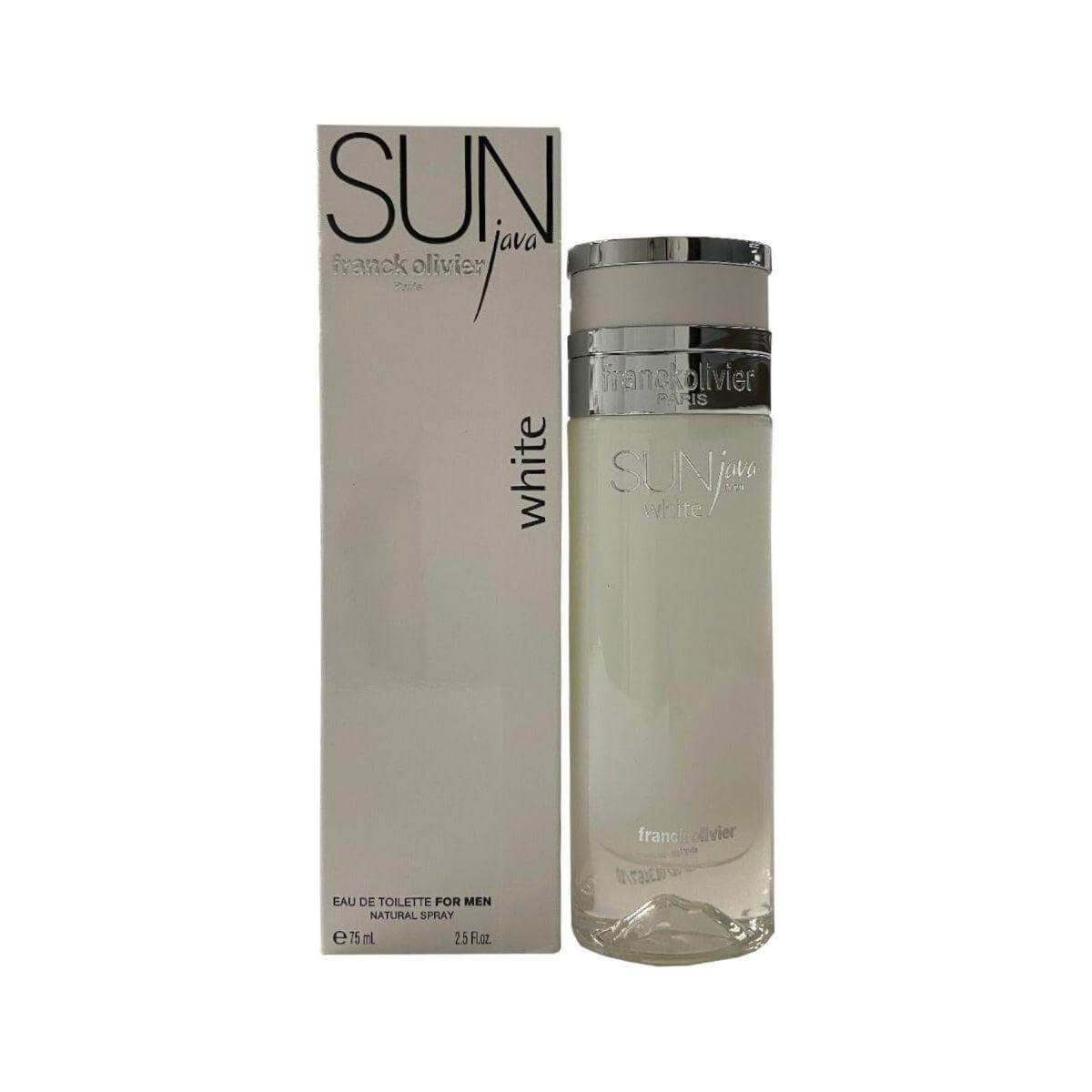 Sun Java White by Franck Olivier cologne for men EDT 2.5 oz New In Box