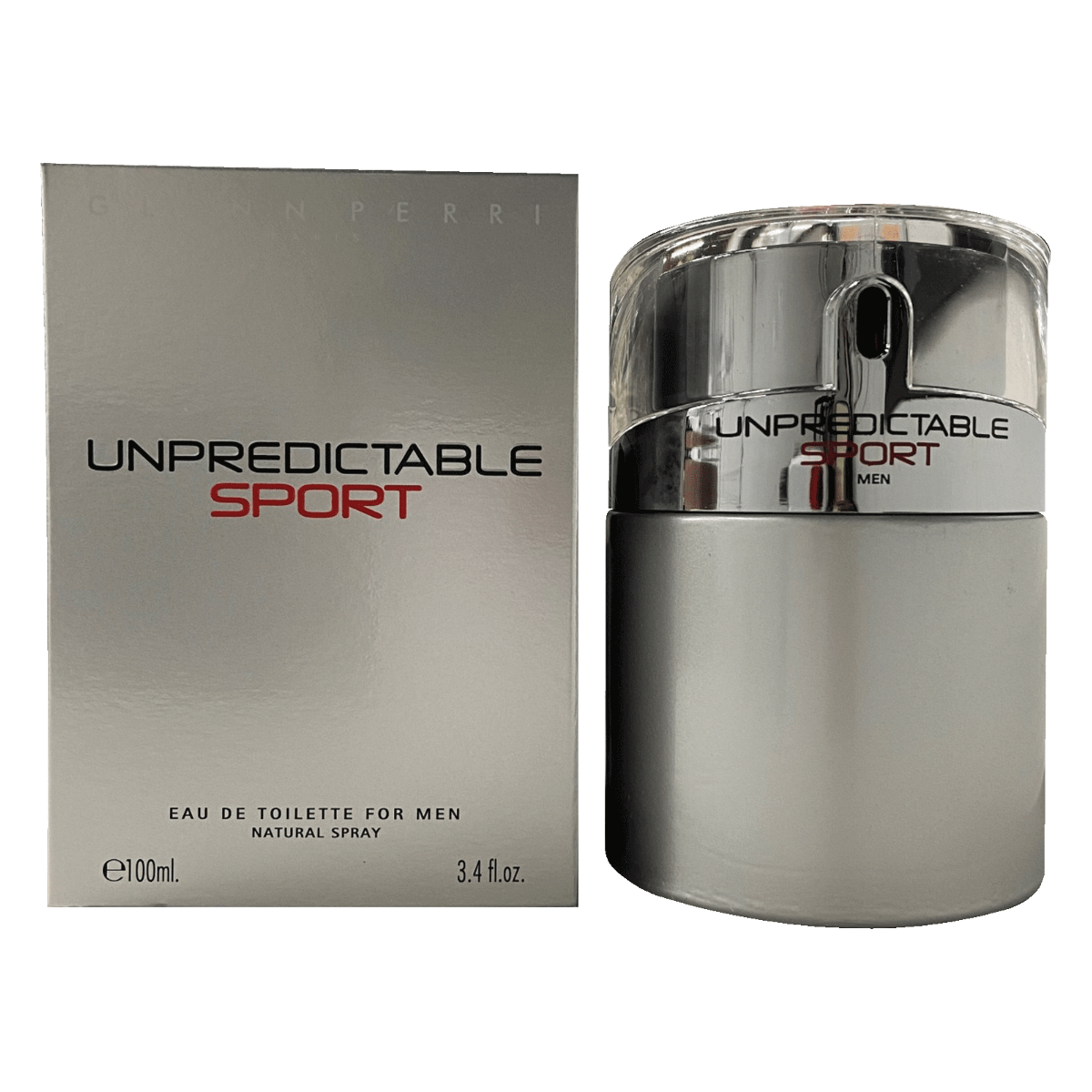 Unpredictable Sport by Glenn Perri cologne for men EDT 3.3 / 3.4 oz New In Box