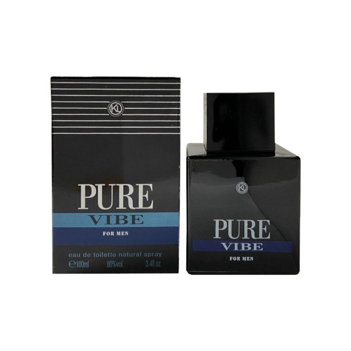 Pure Vibe by Karen Low cologne for men EDT 3.3 / 3.4 oz New In Box