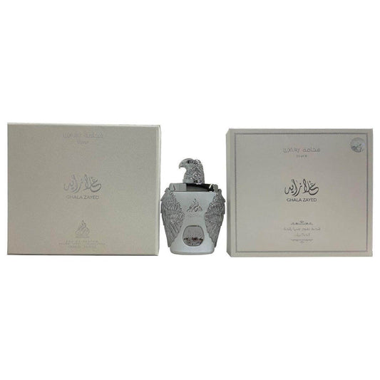 Ard Al Khaleej Ghala Zayed Luxury Silver by Al Battash EDP 3.3 / 3.4 New in Box