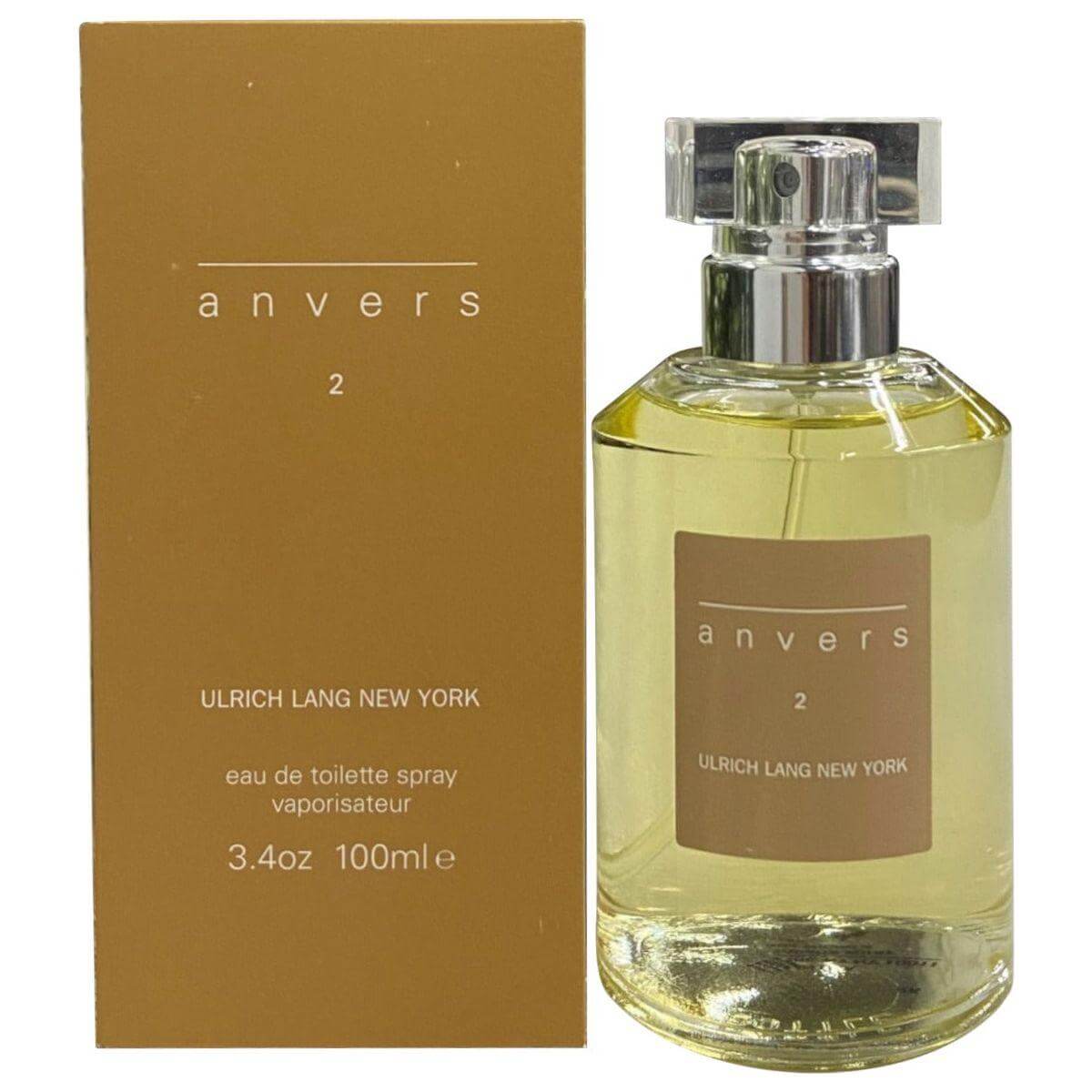 Anvers 2 by Ulrich Lang New York cologne for men EDT 3.3 / 3.4 oz New in Box