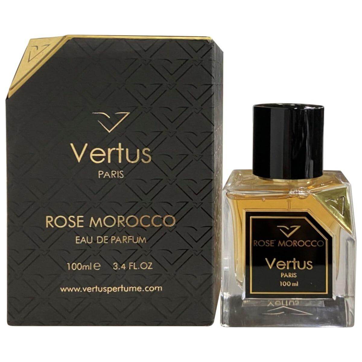 Rose Morocco by Vertus perfume for unisex EDP 3.3 / 3.4 oz New in Box