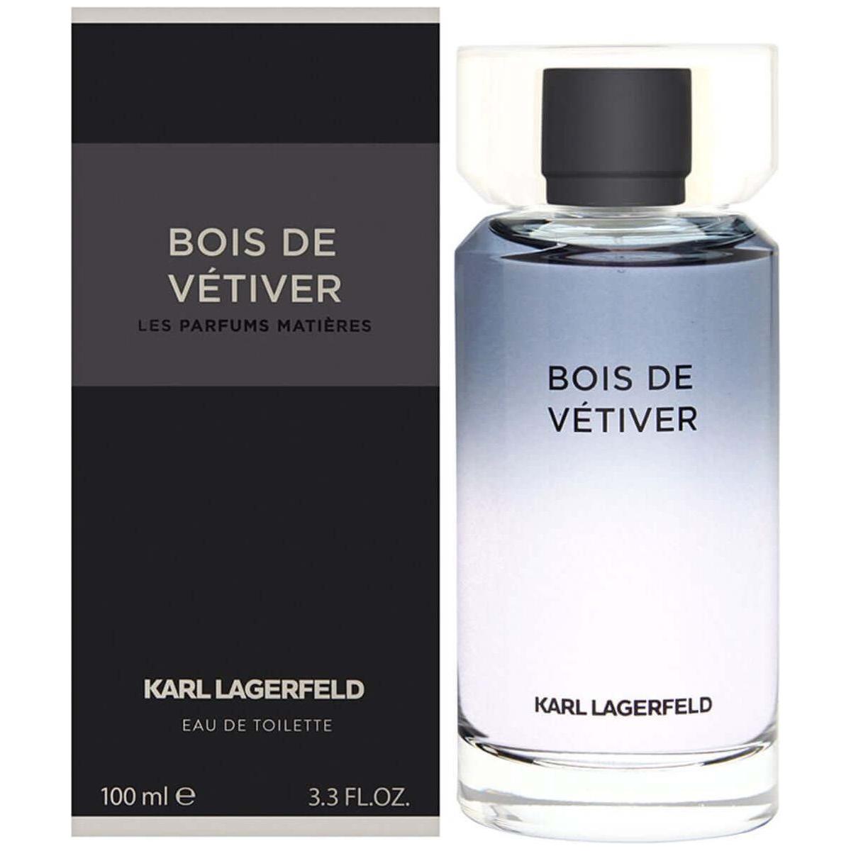 Bois De Vetiver by Karl Lagerfeld cologne for men EDT 3.3 / 3.4 New in Box