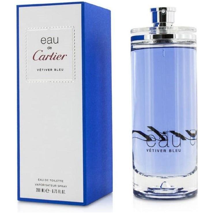 Eau De Cartier Vetiver Bleu men cologne edt 6.8 oz 6.7 NEW IN BOX - 6.8 oz / 200 ml