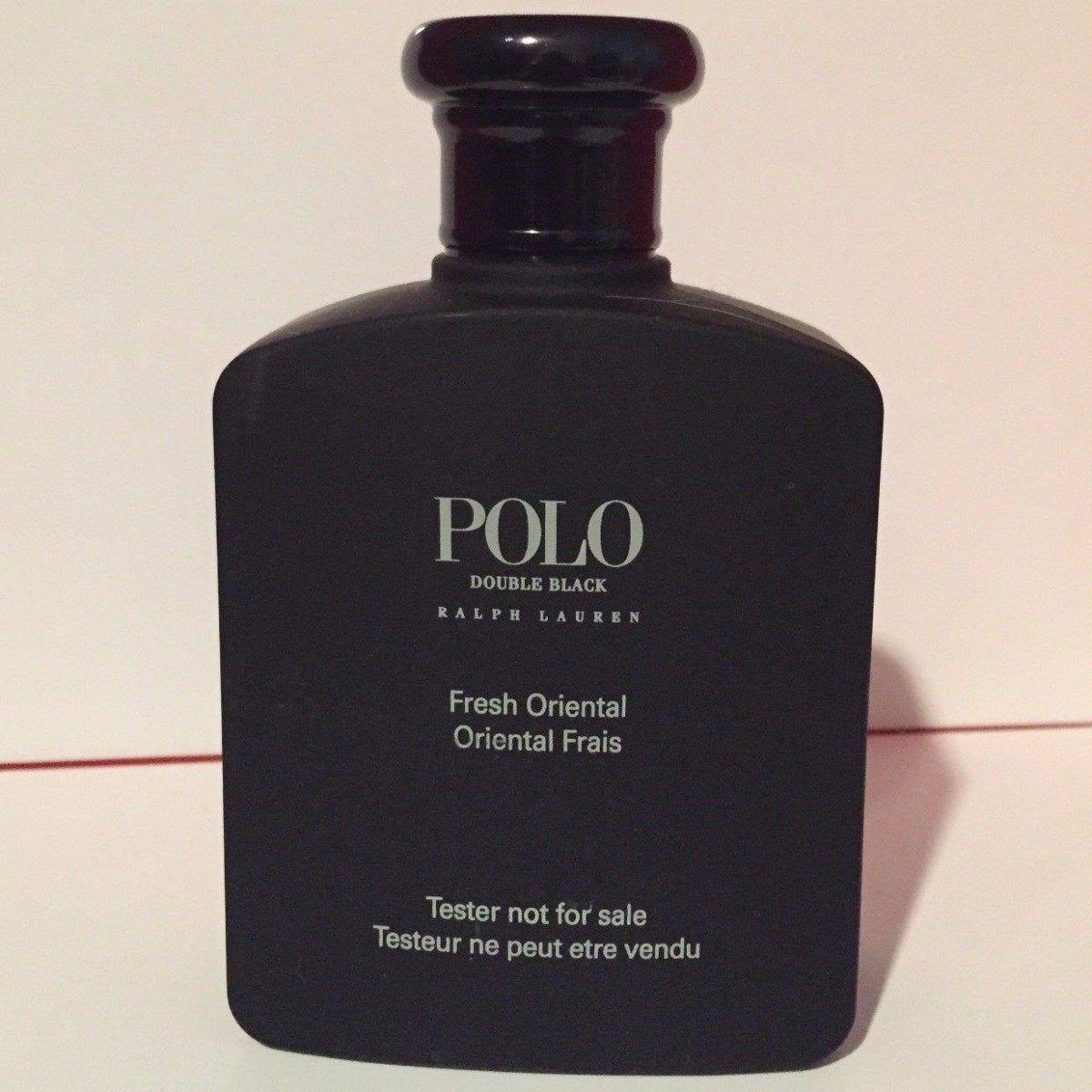 POLO DOUBLE BLACK by Ralph Lauren cologne men EDT 4.2 oz New Tester