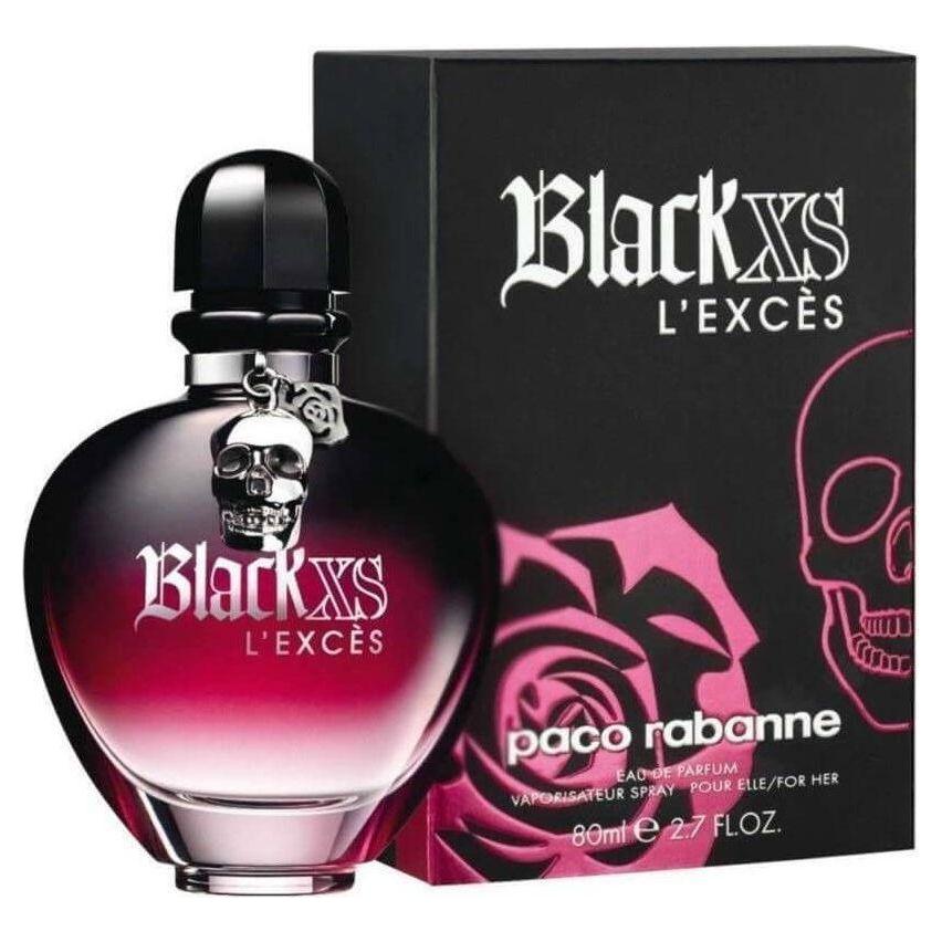 BLACK XS L'EXCES paco rabanne woman EDP 2.7 oz 2.8 perfume NEW IN BOX