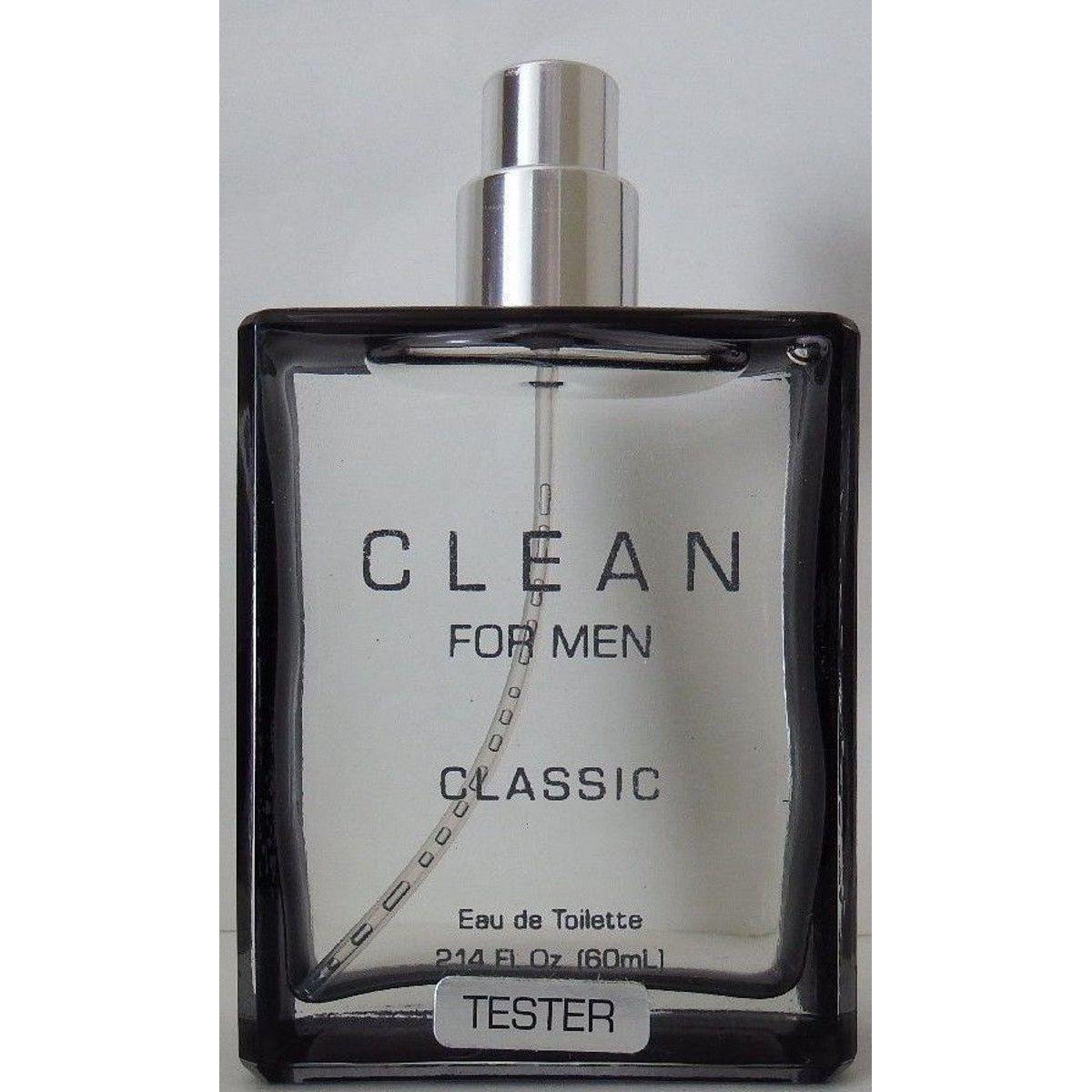 Clean Classic Men by Clean cologne EDT 2.14 oz New Tester