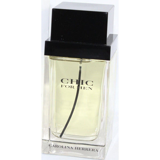 CHIC for Men by CAROLINA HERRERA Cologne 3.4 oz NEW tester with cap