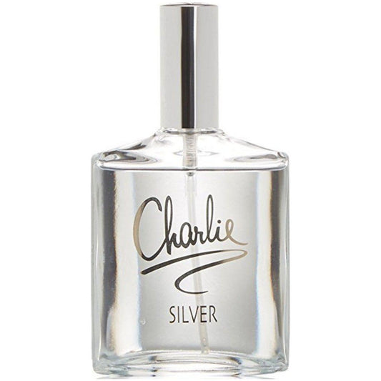 CHARLIE SILVER by Revlon for women EDT 3.3 / 3.4 oz New Tester