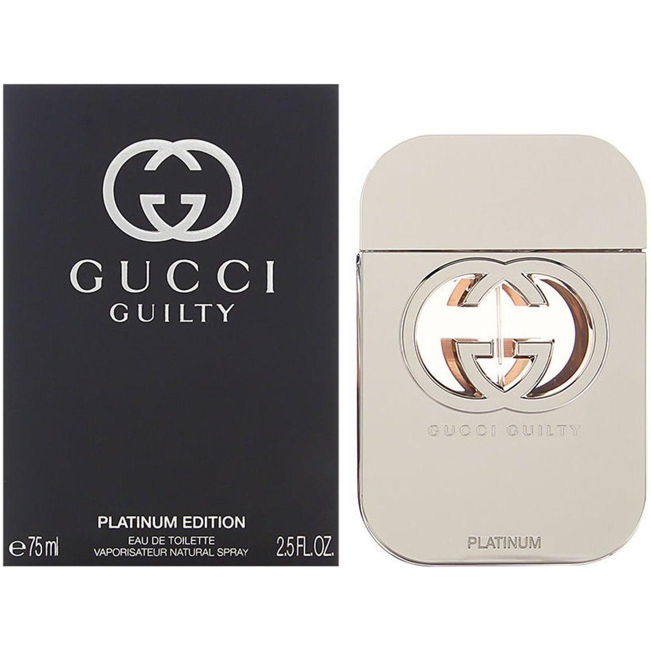 Gucci Guilty Platinum Edition by Gucci perfume EDT 2.5 oz New in Box