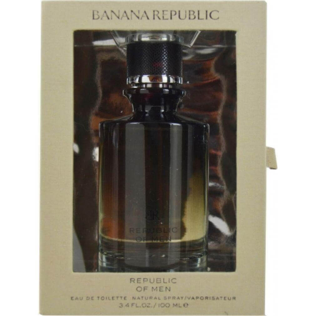 REPUBLIC OF MEN Banana Republic EDT cologne spray 3.4 / 3.3 oz NEW IN BOX