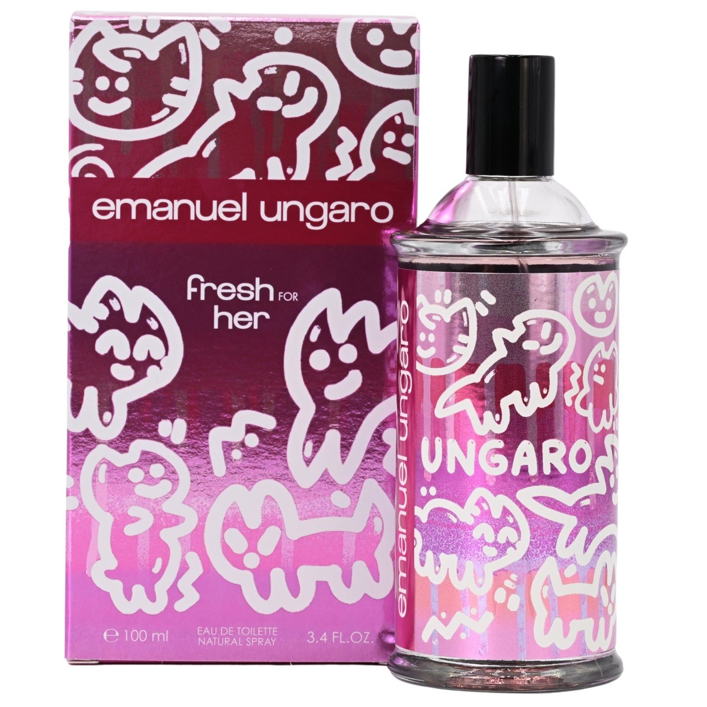 Fresh for Her by Emanuel Ungaro EDT 3.3 / 3.4 oz New in Box