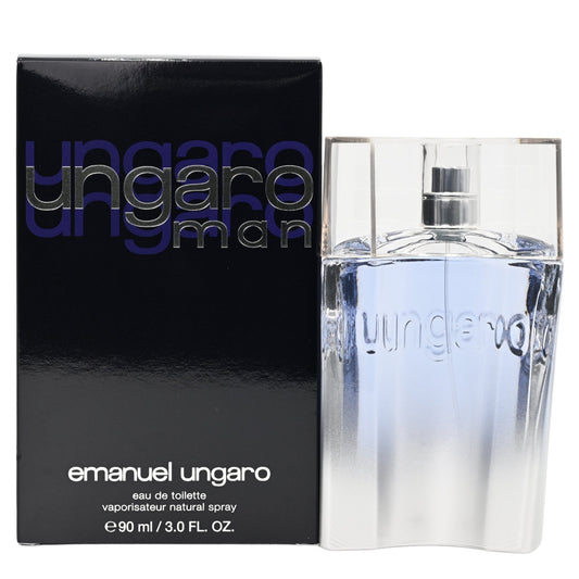 Ungaro Man by Emanuel Ungaro cologne for men EDT 3.0 oz New in Box
