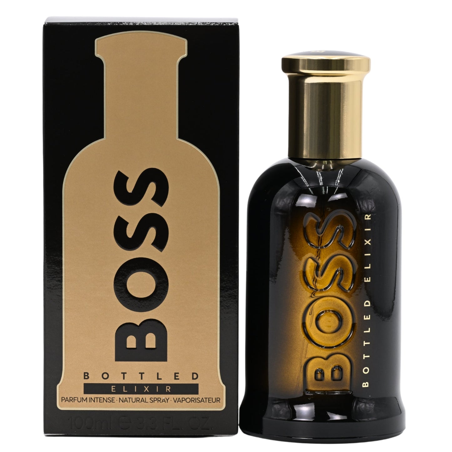 Boss Elixir by Hugo Boss cologne for men EDP Intense 3.3 / 3.4 oz New in Box