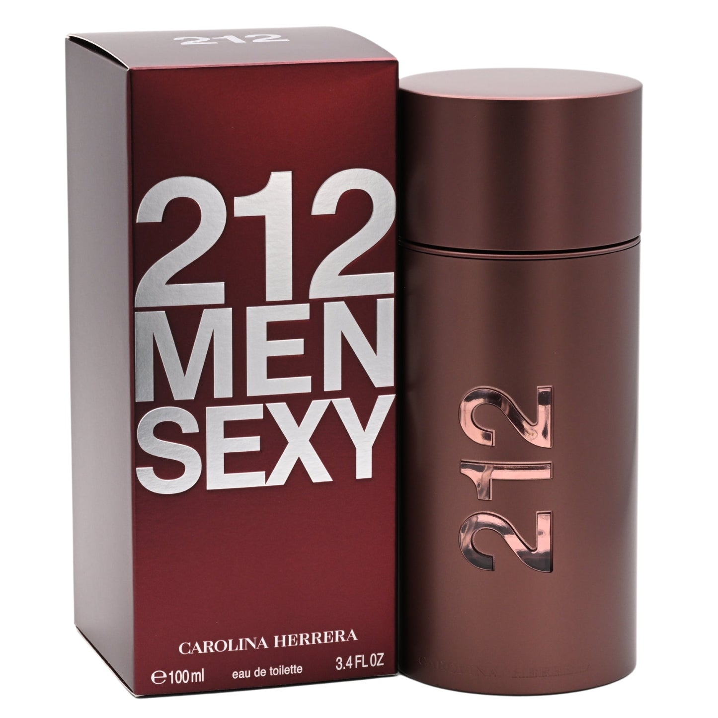 212 SEXY MEN for Men by Carolina Cologne EDT 3.3 / 3.4 oz NEW IN BOX