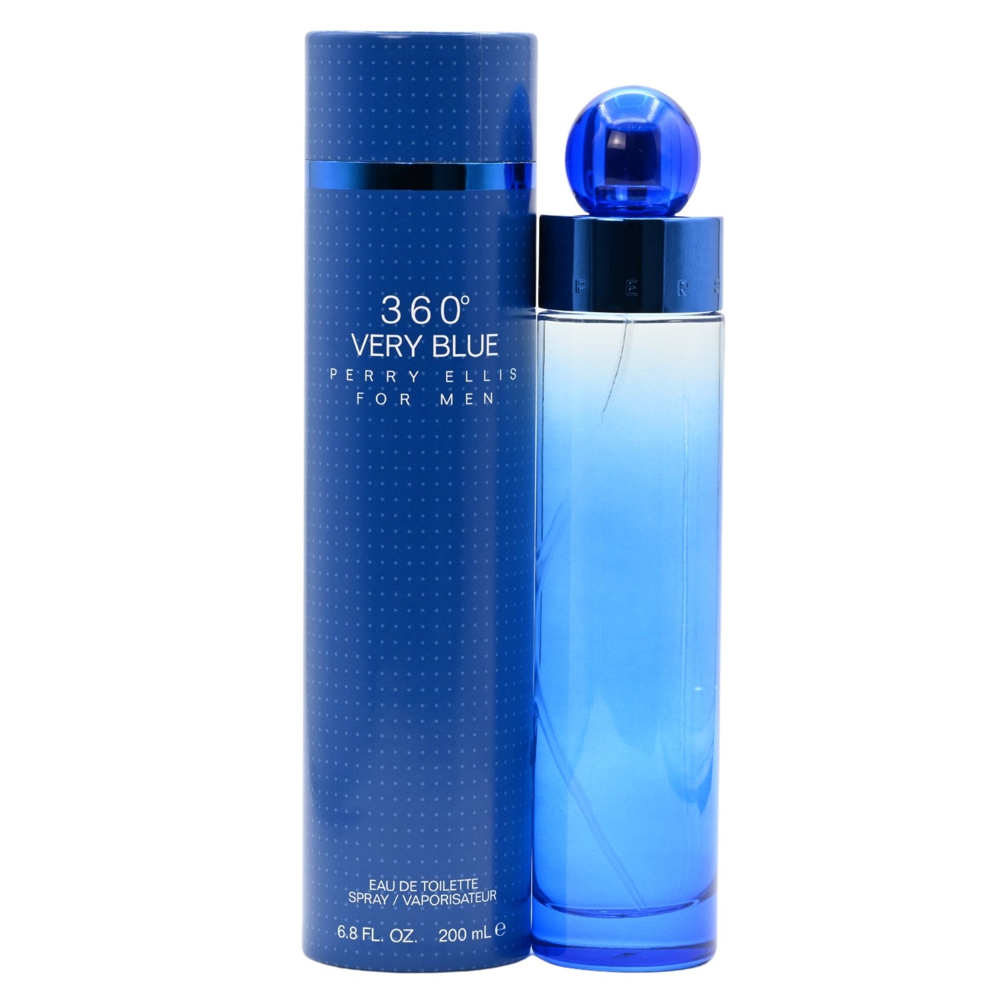 360 Very Blue by Perry Ellis cologne for Men EDT 6.7 / 6.8 oz New in Box
