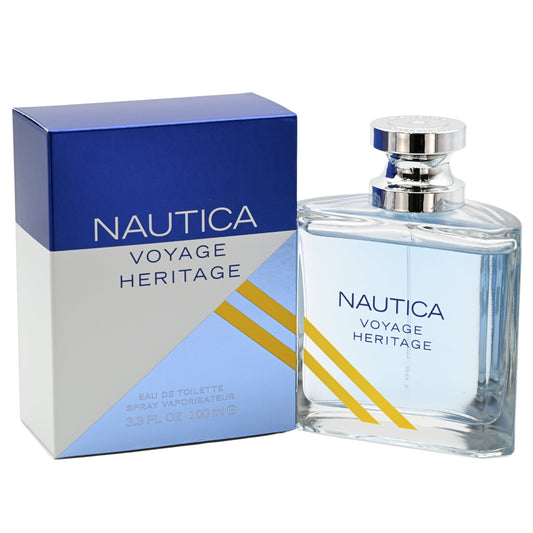 Voyage Heritage by Nautica cologne for men EDT 3.3 / 3.4 oz New In Box