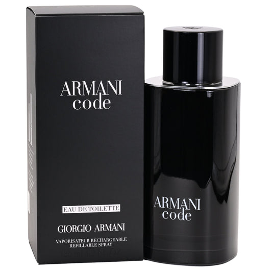 Armani Code (refillable) by Giorgio Armani cologne for men EDT 4.2 oz New in Box
