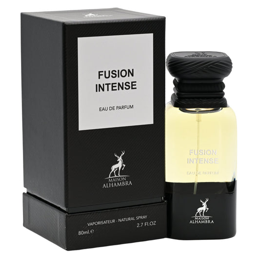 Fusion Intense by Maison Alhambra cologne for men EDP 2.7 oz New in Box