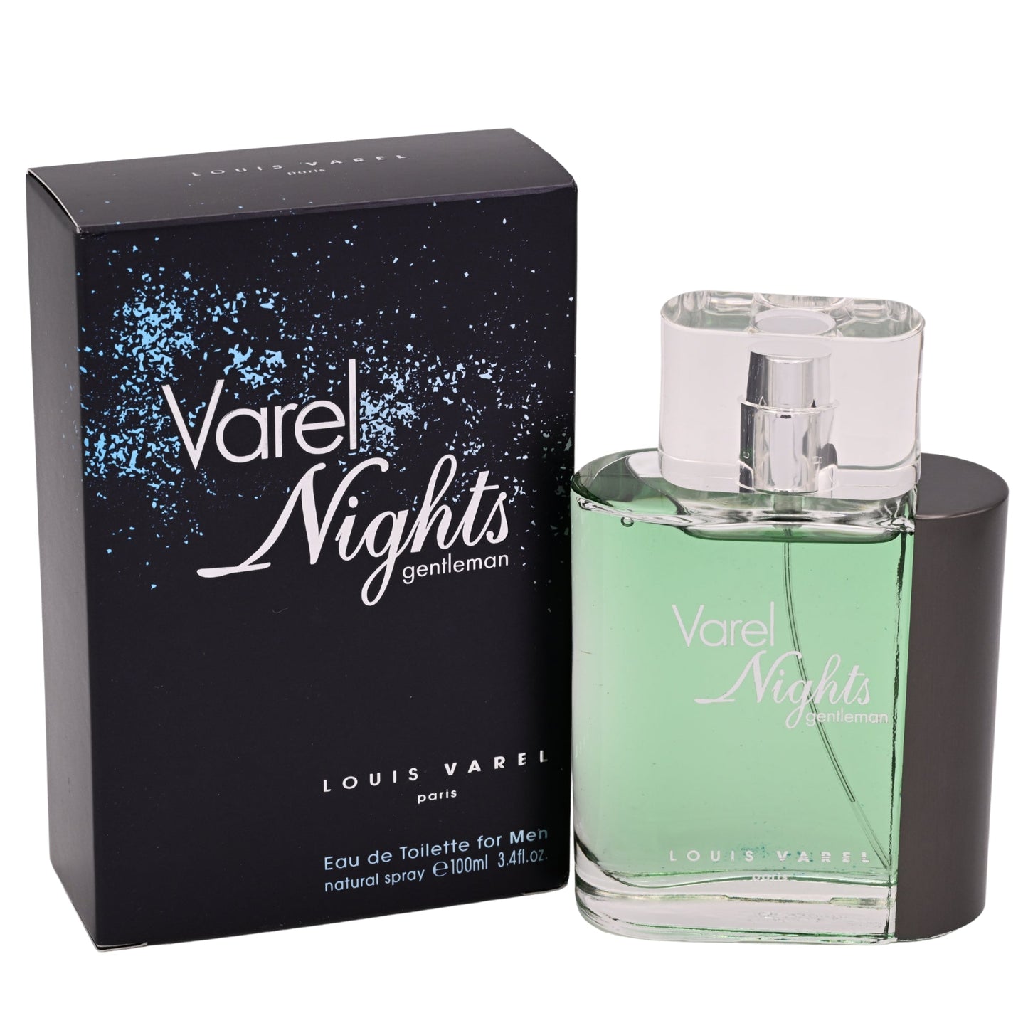 Varel Nights Gentleman by Louis Varel cologne men EDT 3.3 / 3.4 oz New In Box