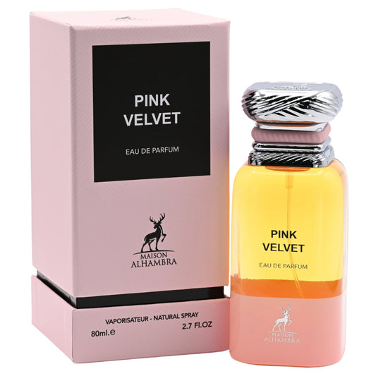 Pink Velvet by Maison Alhambra perfume for women EDP 2.7 oz New in Box