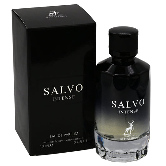 Salvo Intense by Maison Alhambra cologne for men EDP 3.3 / 3.4 oz New in Box