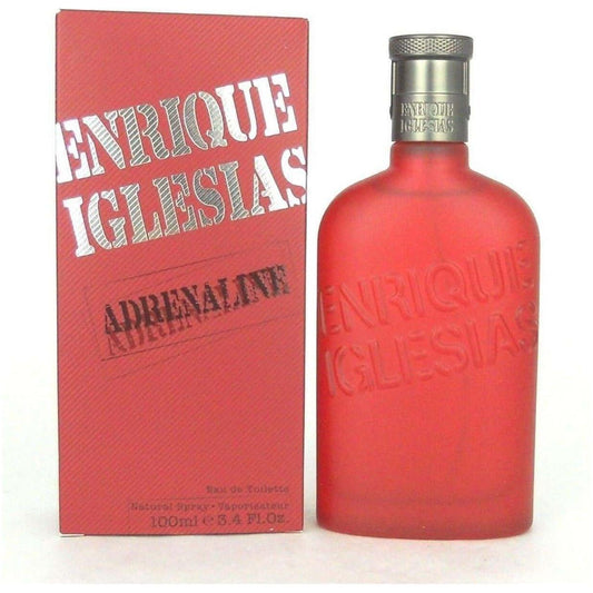 ADRENALINE Enrique Iglesias men cologne edt 3.4 oz 3.3 NEW IN BOX