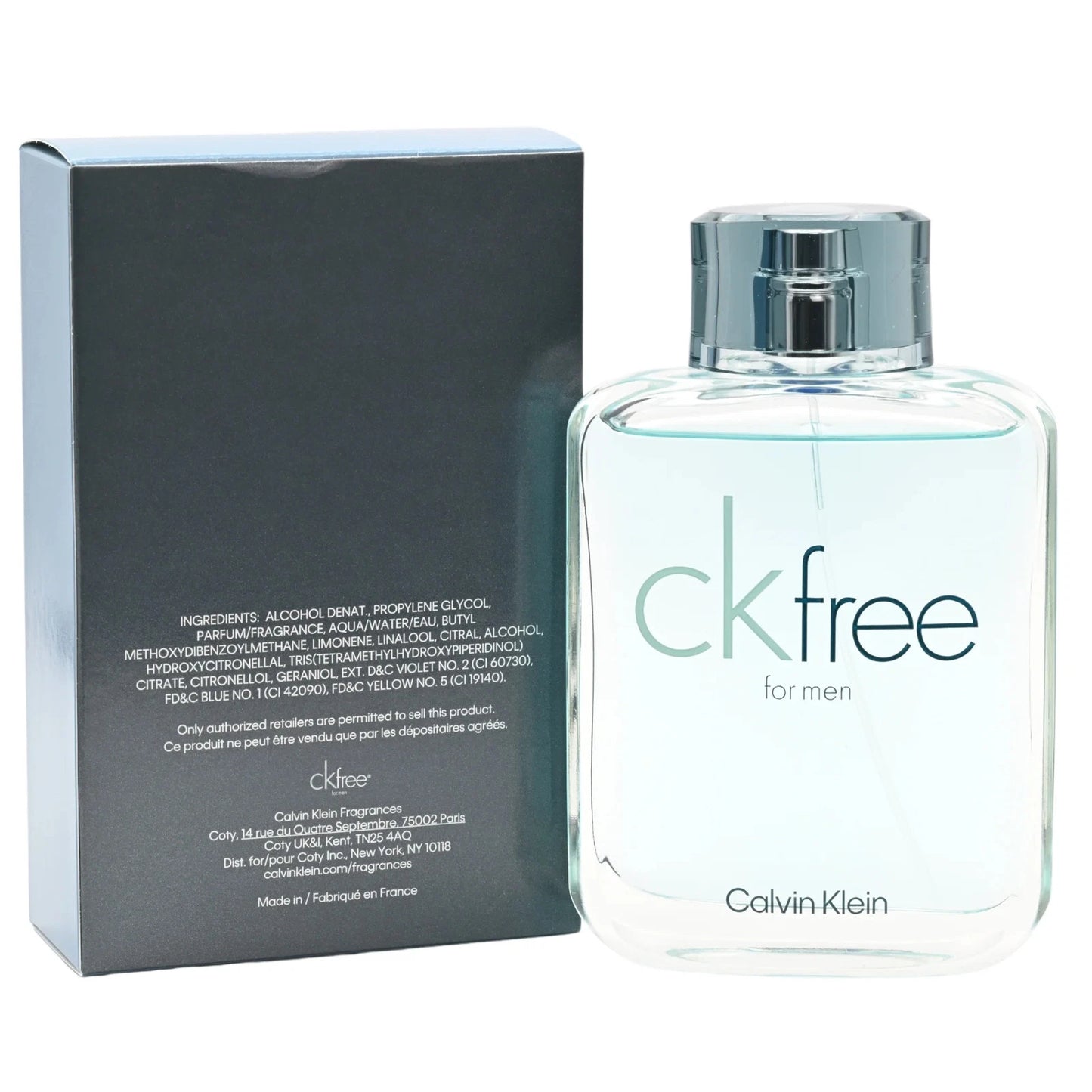 CK Free by Calvin Klein EDT Spray for Men 3.3 oz