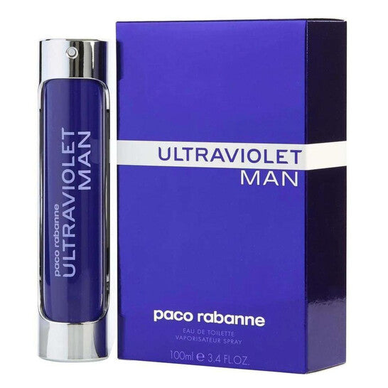 Paco Rabanne Ultraviolet Eau De Toilette Spray for Men 3.4 oz