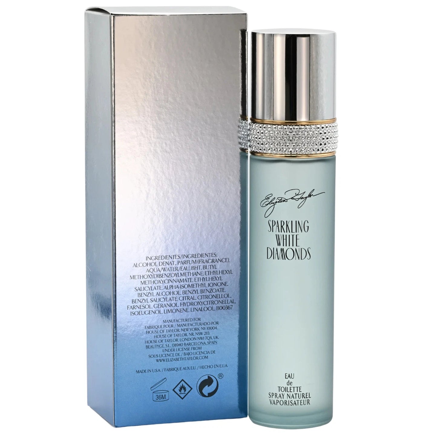 Sparkling White Diamonds by Elizabeth Taylor EDT Spray 3.3 oz