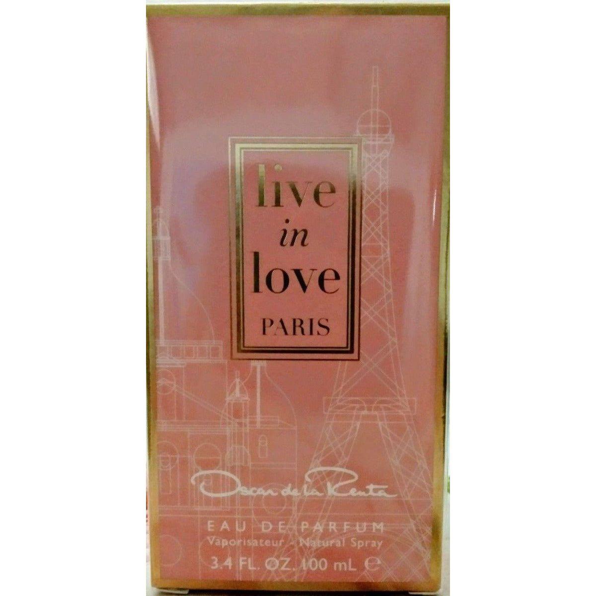 Live in Love Paris by Oscar de la Renta perfume for her EDP 3.3 / 3.4 oz New in Box