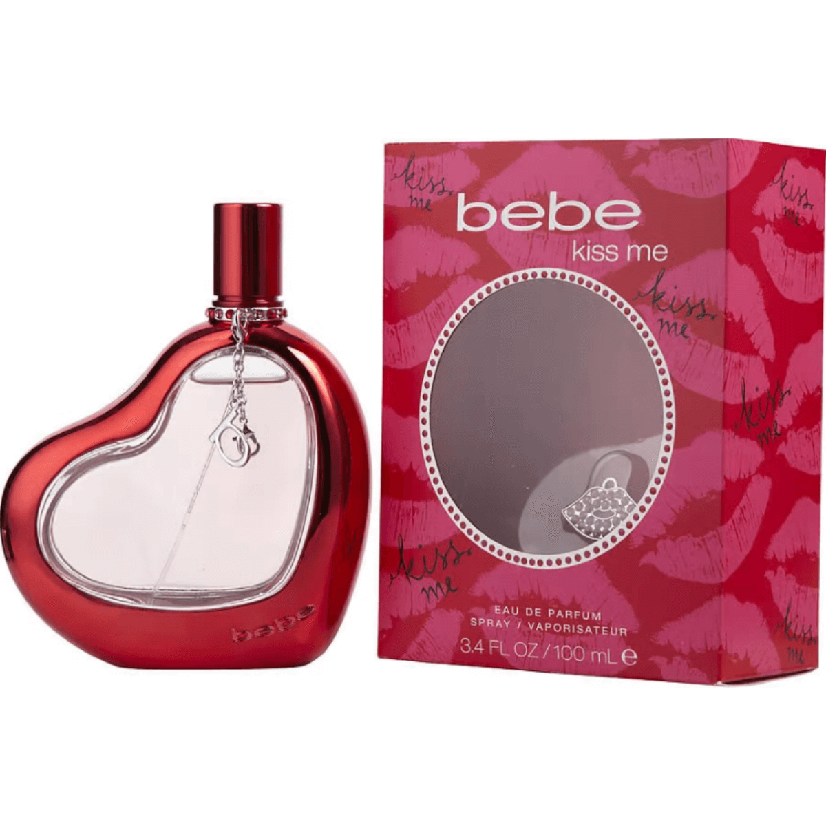 Kiss Me by Bebe perfume for women EDP 3.3 /3.4 oz New In Box