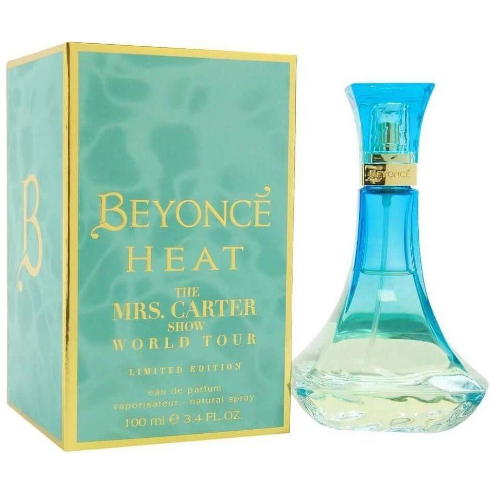 BEYONCE HEAT THE MRS. CARTER SHOW WORLD TOUR Women 3.4 / 3.3 oz edp New in BOX
