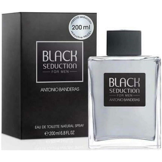 Black Seduction by Antonio Banderas cologne for Men EDT 6.7 / 6.8 oz New In Box