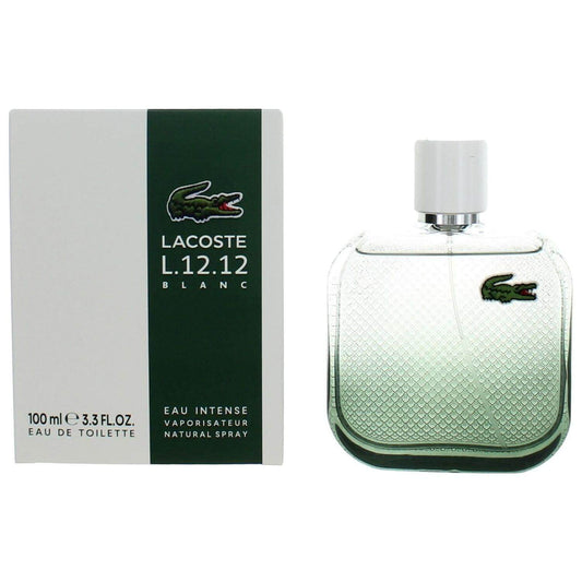 Lacoste L.12.12 Blanc Intense by Lacoste men EDT 3.3 / 3.4 oz New in Box