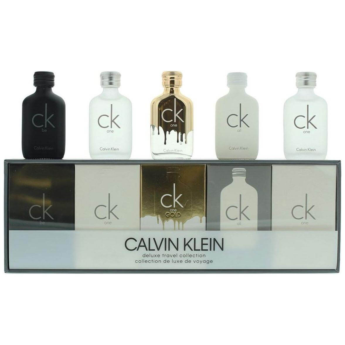 Calvin Klein (Delux Travel Collection) cologne men EDT 5 piece New In Box