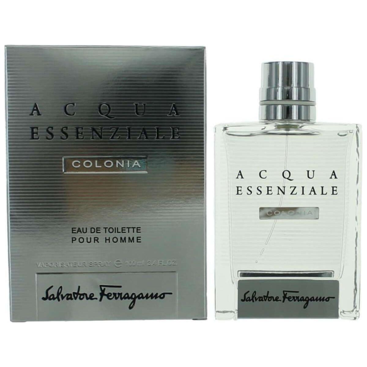 ACQUA ESSENZIALE COLONIA Salvatore Ferragamo for him EDT 3.3 / 3.4 oz New in Box