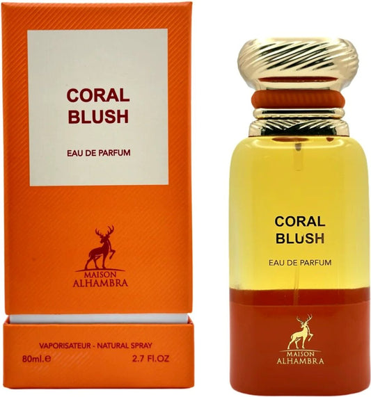 Coral Blush by Maison Alhambra perfume for unisex EDP 2.7 oz New in Box