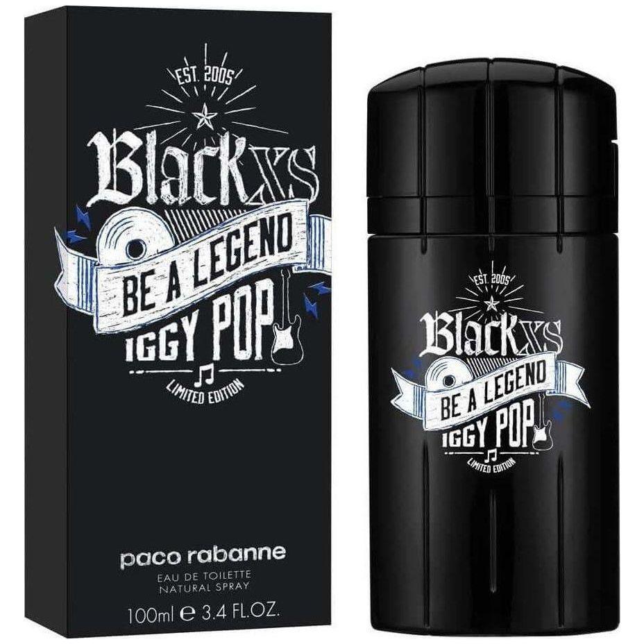 BLACK XS BE A LEGEND IGGY POP Men Paco Rabanne 3.3 oz 3.4 edt New in BOX