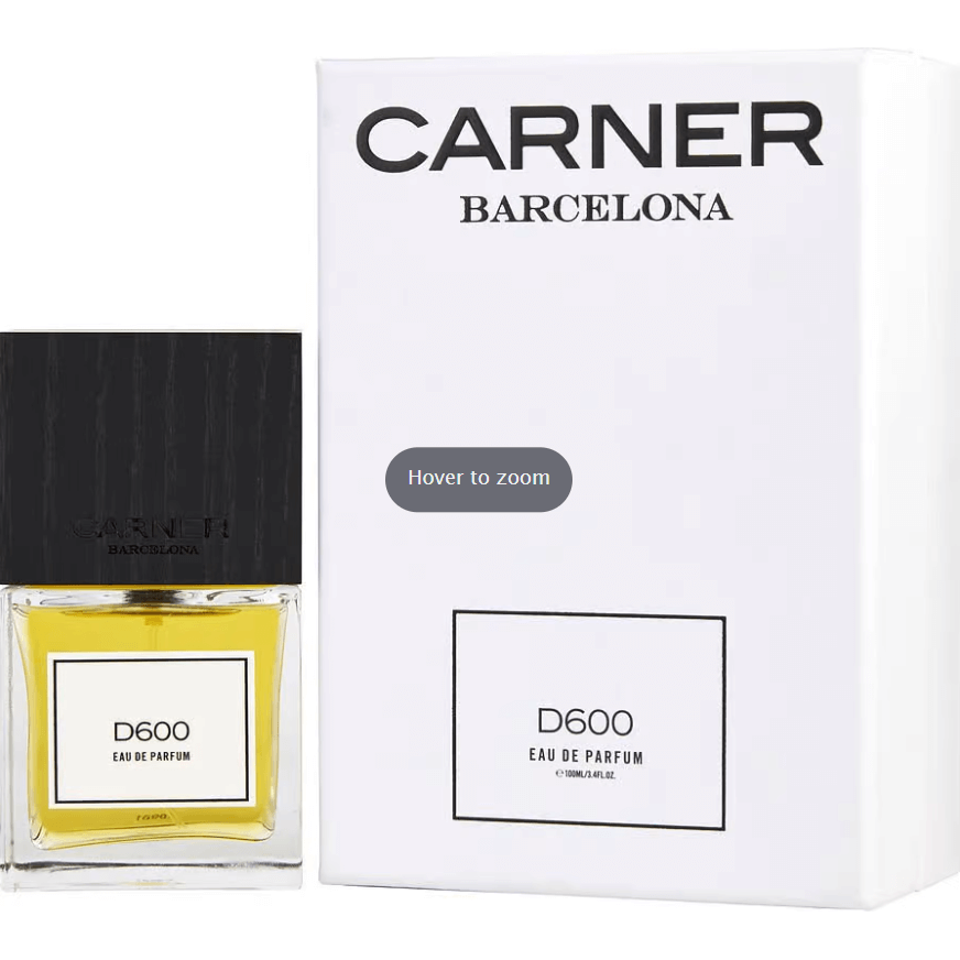 D600 by Carner Barcelona perfume for unisex EDP 3.3 / 3.4 oz New in Box