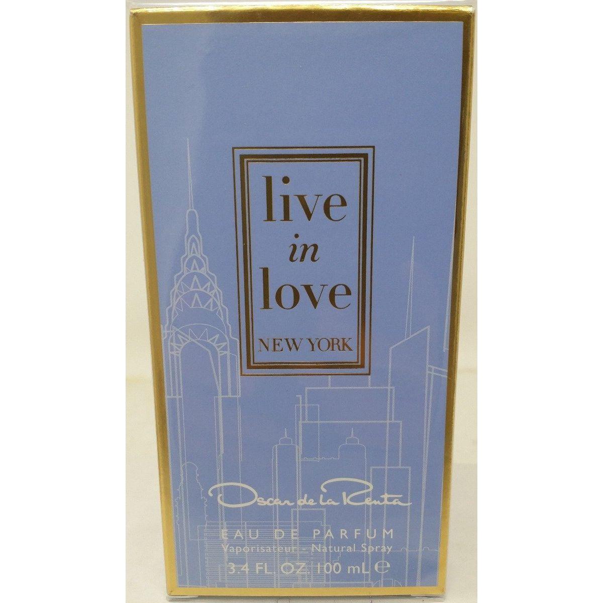 Live in Love New York by Oscar de la Renta perfume for her EDP 3.3 / 3.4 oz New in Box