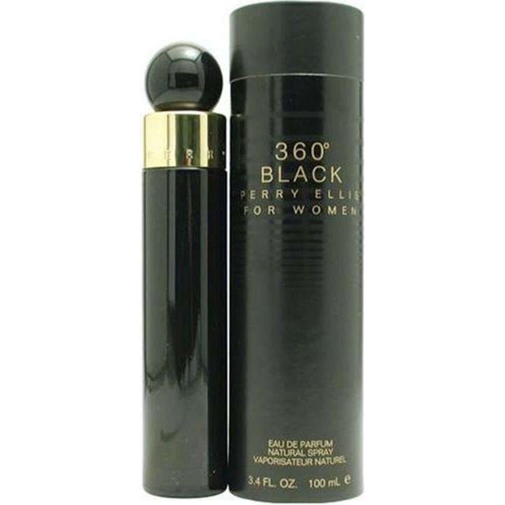 360 BLACK for for Women by Perry Ellis Perfume 3.4 oz New in Box