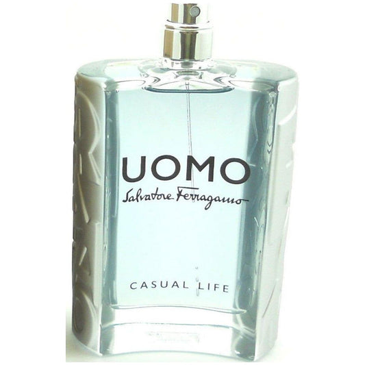 Uomo Casual Life by Salvatore Ferragamo cologne for men EDT 3.3 / 3.4 oz New Tester