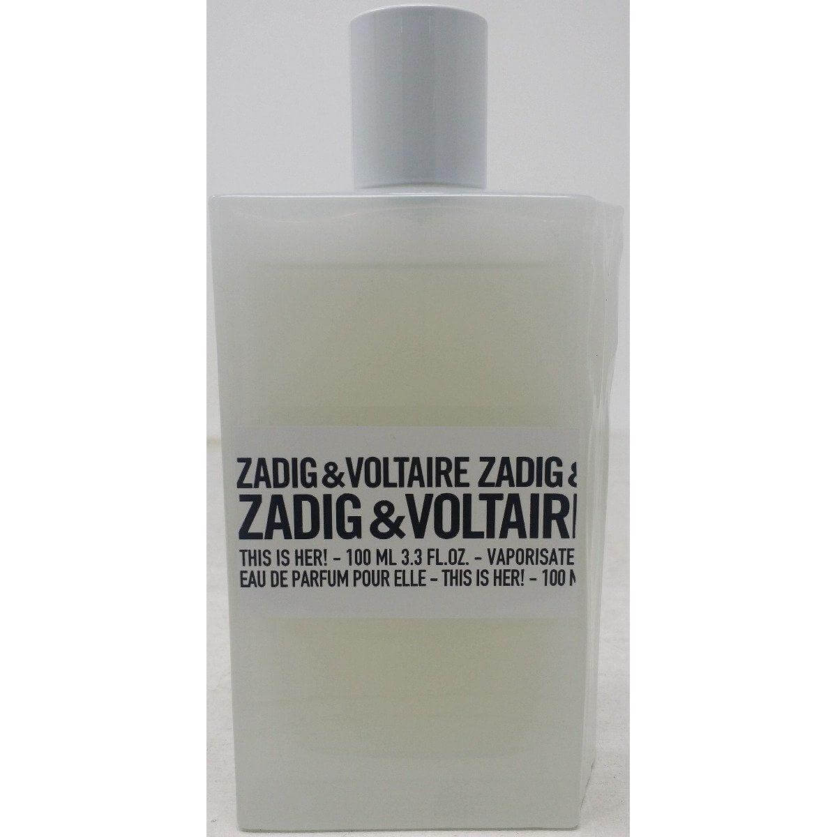 Zadig & Voltaire This is Her! by Zadig & Voltaire perfume EDP 3.3 / 3.4 oz New Tester