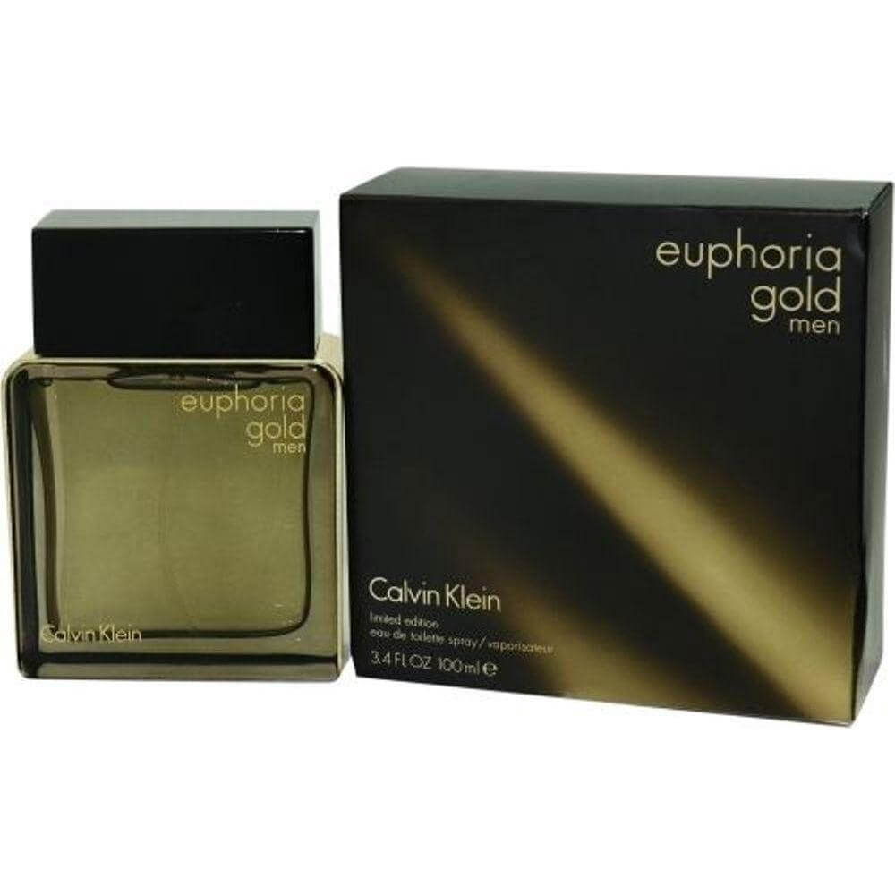 EUPHORIA GOLD Men by Calvin Klein Cologne edt 3.3 / 3.4 oz New In Box