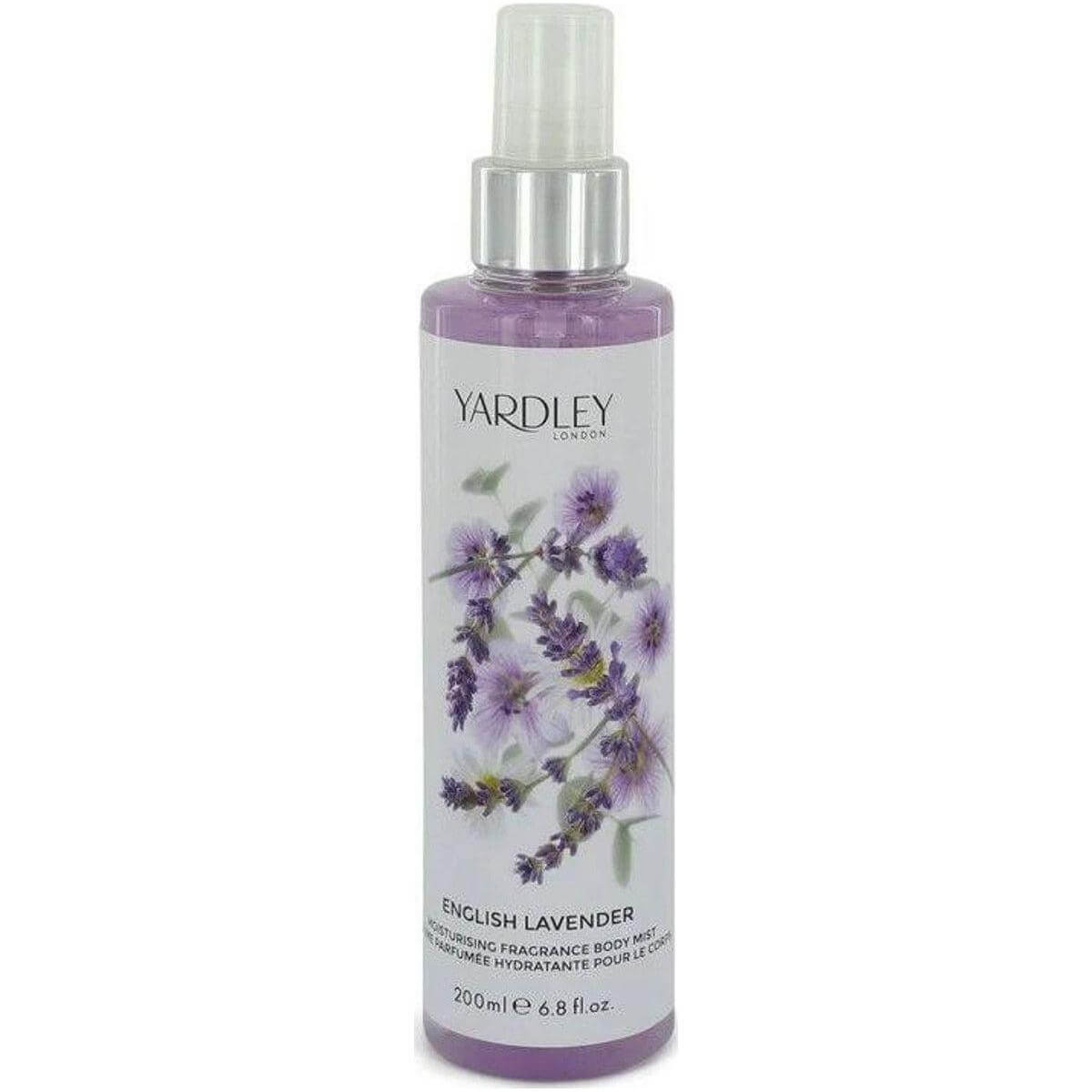 ENGLISH LAVENDER by Yardley London fragrance body mist 6.8 oz New