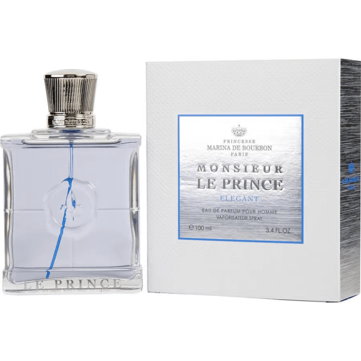 Monsieur Le Prince Elegant by Marina De Bourbon men EDP 3.3 / 3.4 oz New in Box